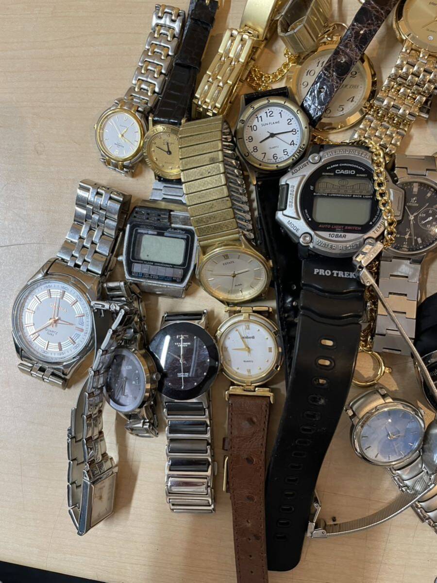 【1円スタート】★ジャンク 腕時計 おまとめ100点前後 SEIKO、CASIO、テクノスなどブランド多数の画像10