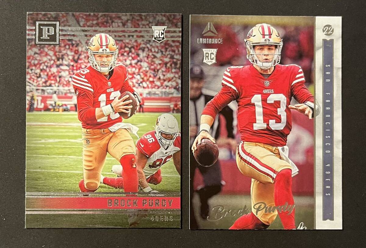 [2枚セット] Brock Purdy Chronicles RC San Francisco 49ers ブロック パーディNFL の画像1