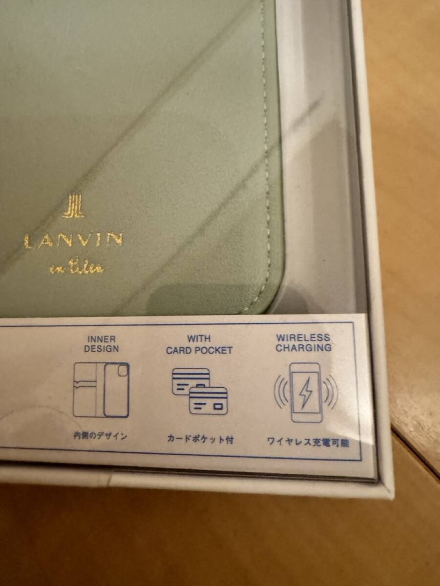 LANVIN iPhone 13 Pro Max 用 手帳型ケース(6.7インチ)_画像4