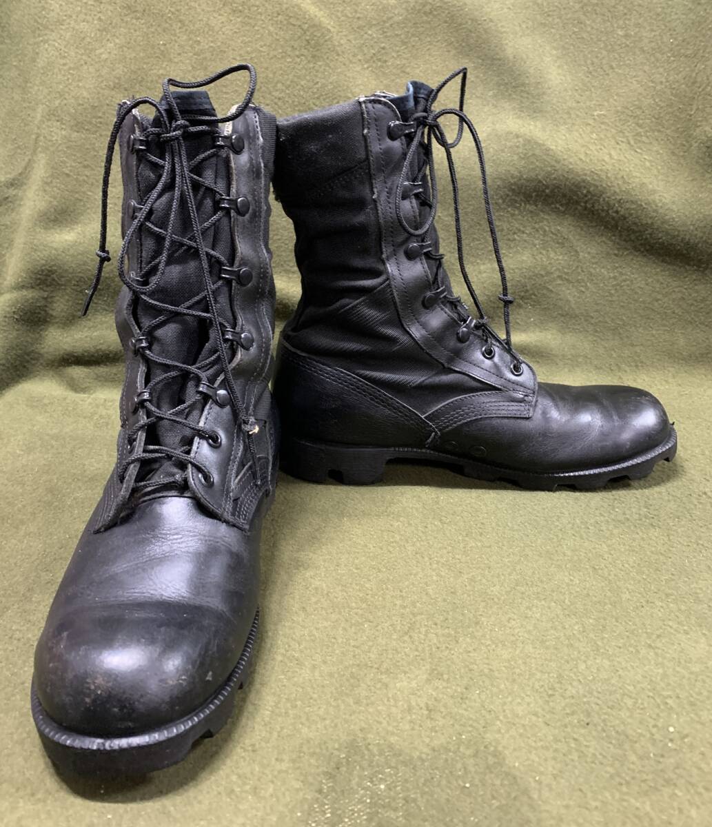 #. 米軍 実物官給品 旧型 ブラックジャングルブーツ（サイズ:265CM）.空挺部隊2024/03/27 の画像3