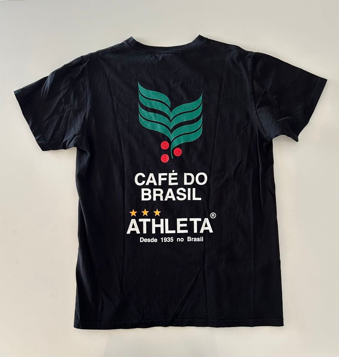 ランドリー　ATHLETA　コラボTシャツ　Ｌサイズ　綿100% 中古　ブラック　黒　laundry アレスタ