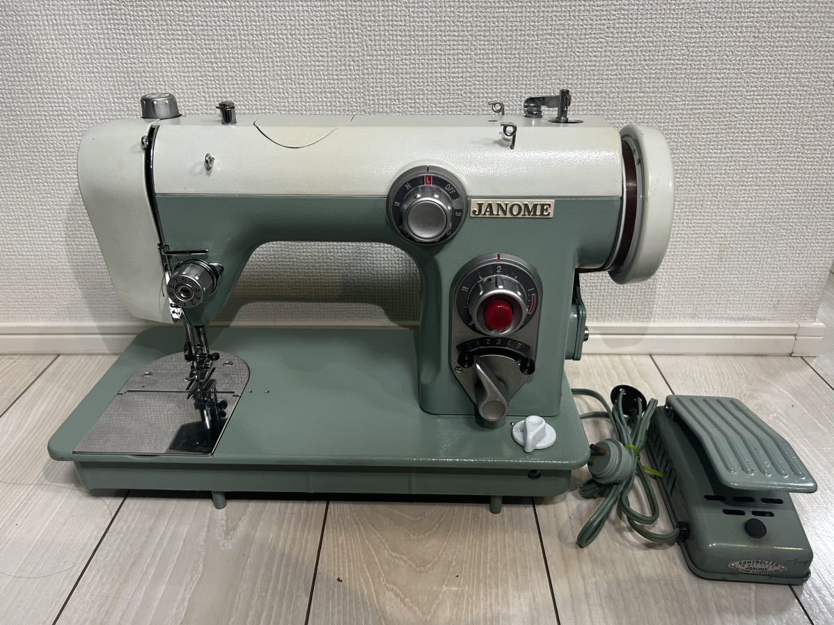 【ジャンク品】JANOME MODEL 670 ジャノメ ミシン ハンドクラフト _画像1