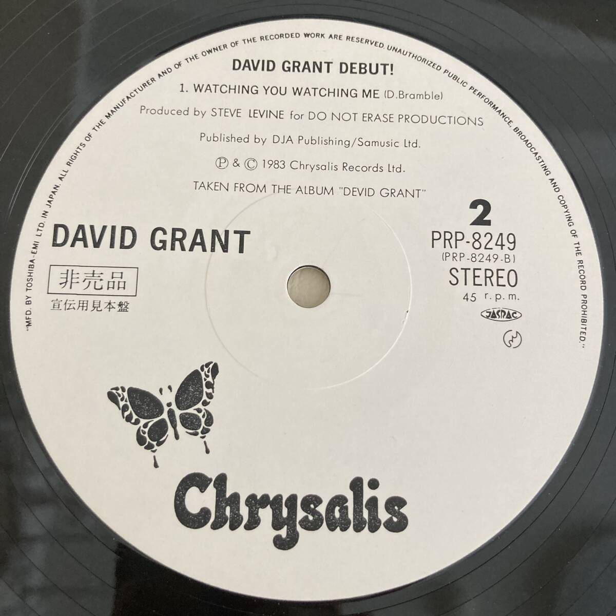 David Grant - David Grant Debut! 12 INCH_画像4