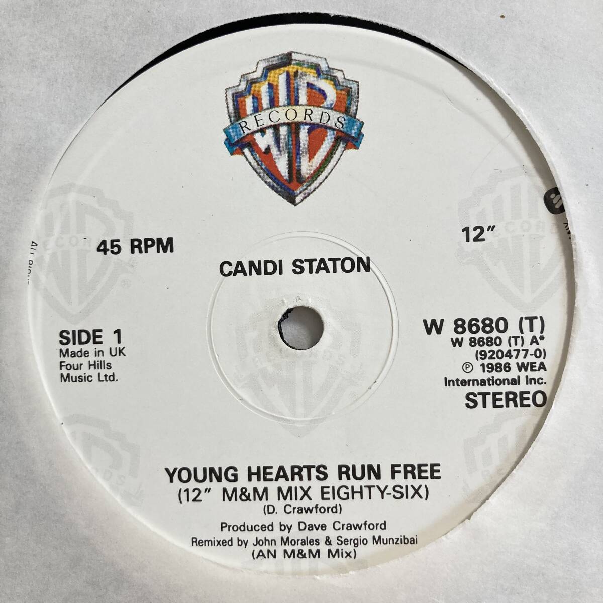 Candi Staton - Young Hearts Run Free 12 INCH_画像3