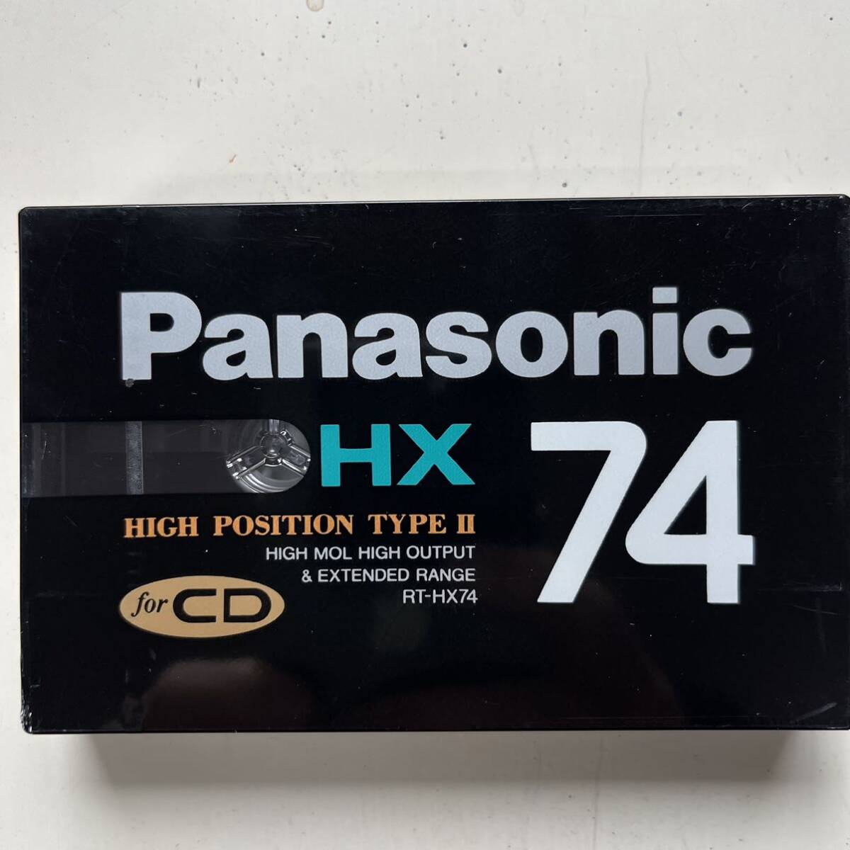 送料込 未開封 新品 Panasonic HX74 ハイポジ /maxell XLI 90 ノーマルポジション 2本 計3本セット_画像3