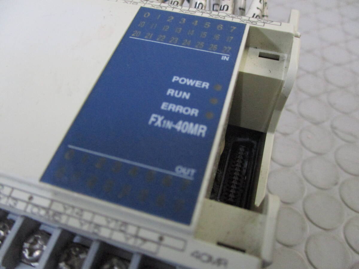 三菱電機◇FX1Nシリーズ シーケンサ本体 FX1N-40MR■B-120の画像7
