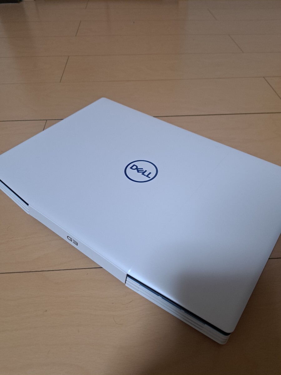 DELL G3 15 3590 Windows11 Core i7-9750H 2.6GHz SSD 256GB HDD 1TB 16GB GTX1650 ホワイトカラー ゲーミング ノートPC_画像3