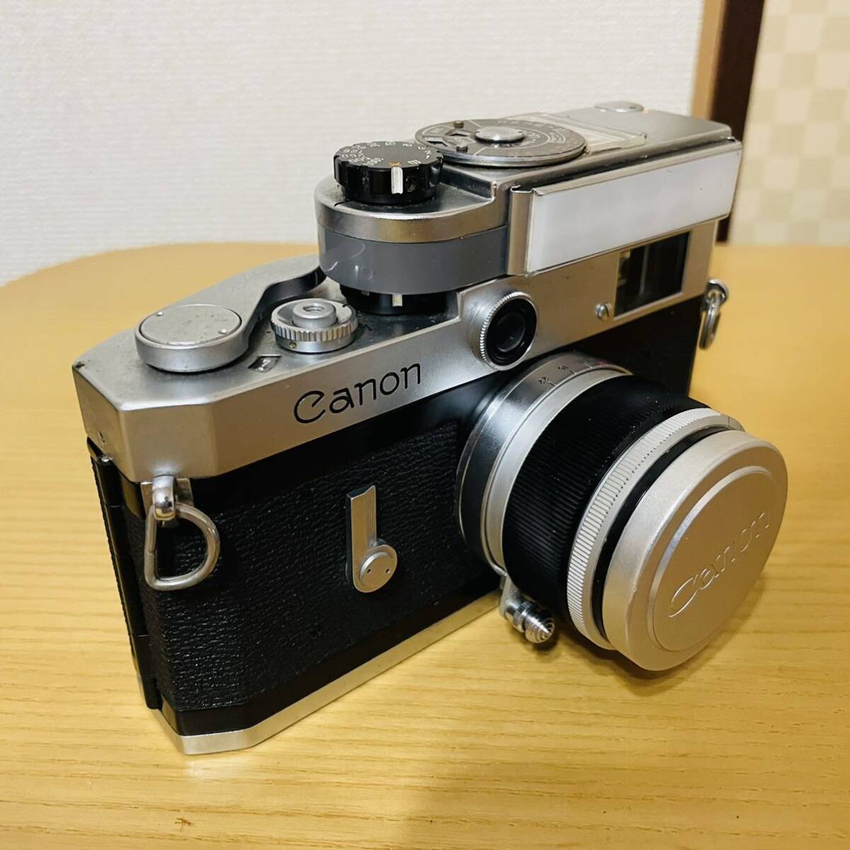 Canon Ppyu rail 50mm Leica L mount lens Canon range finder film camera 