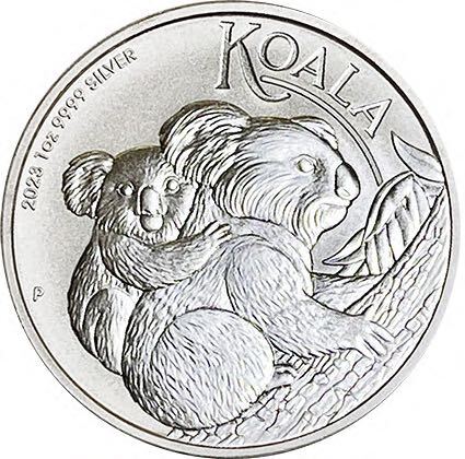 1 x 2023年オーストラリア1オンスコアラ銀貨コイン Yahoo!オークション - オーストラリア 2023年コアラ1オンス記念
