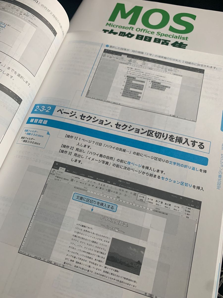 MOS攻略問題集 Excel 2016 MOS攻略問題集 Word 2016