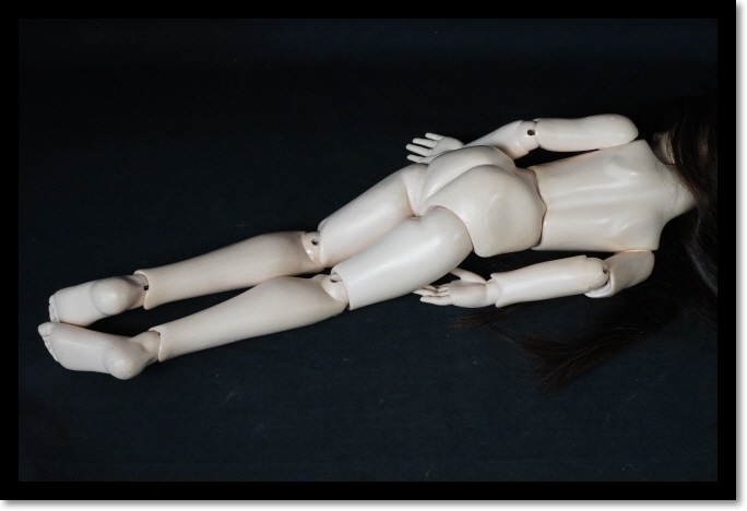 球体関節人形 ドール フィギュア 創作人形 身長４６㎝ 作家 Nami 1996 サインの画像10