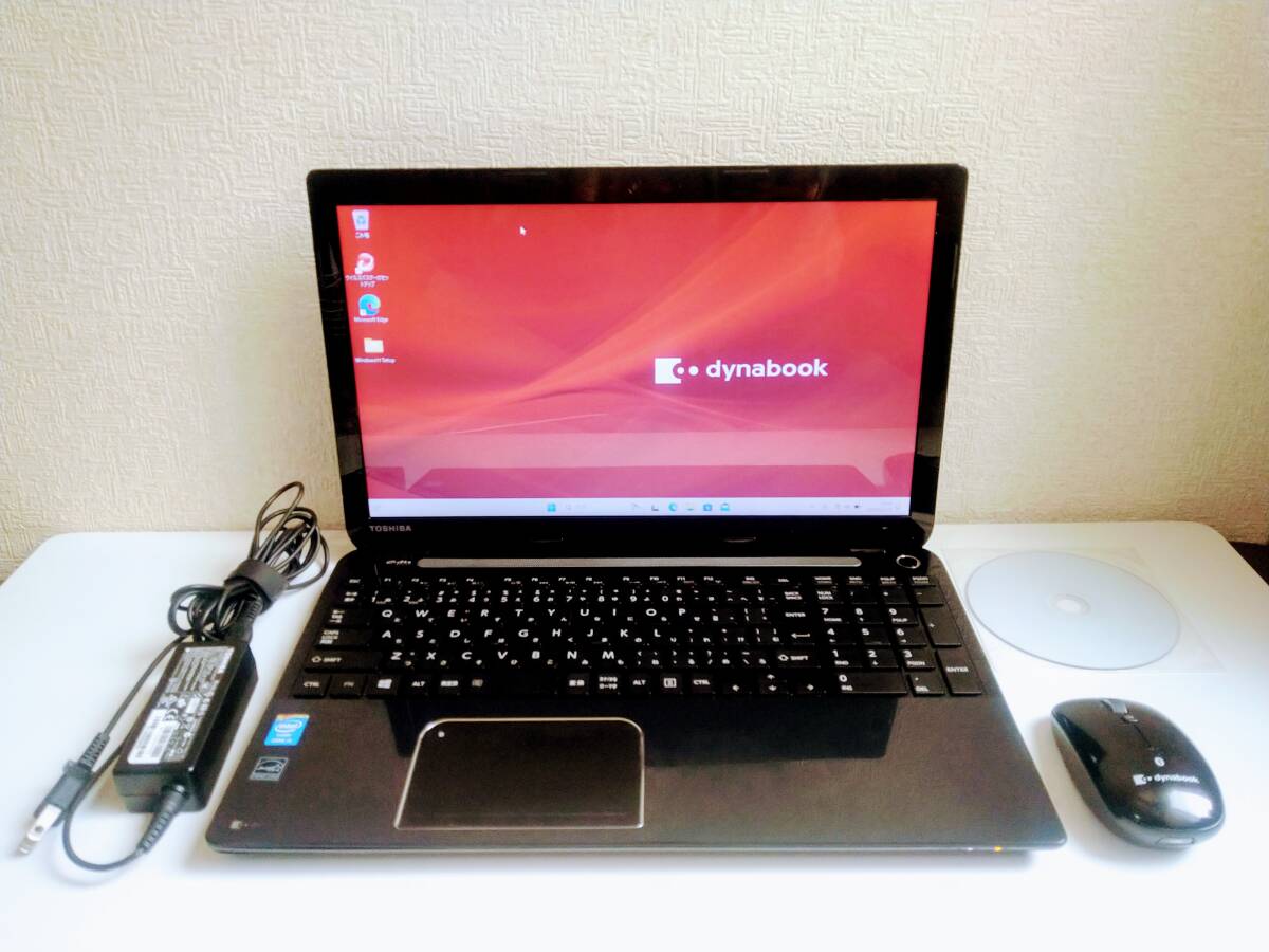 ★☆★[TOSHIBA dynabook T554/56LB] Core i5 4200U 1.60GHz / メモリ 16GB / HDD 1TB / Blu-ray / 15.6型ワイドHD / Windows11★☆★_画像1