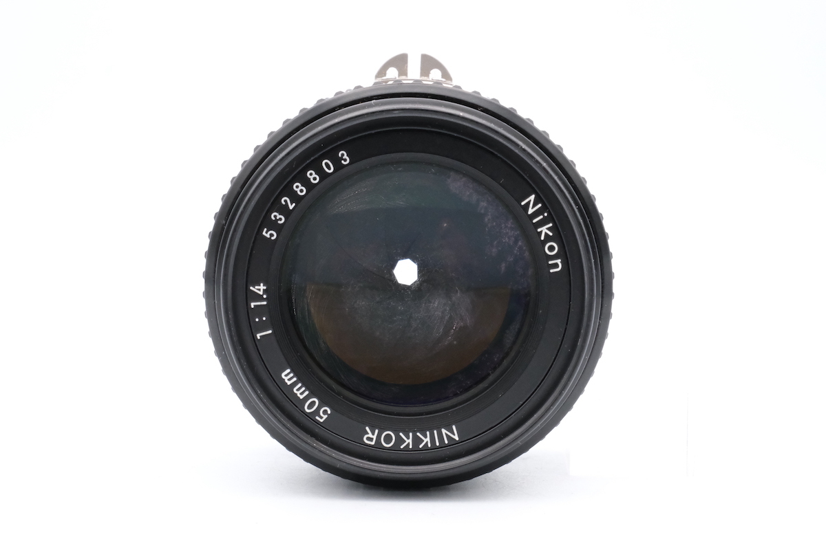 Nikon ニコン　AI-S NIKKOR 50mm F1.4 Fマウント MF一眼レフ用 標準 単焦点レンズ_画像7