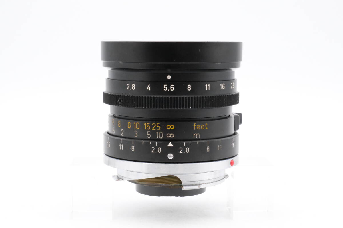 Leica ライカ LEITZ CANADA ELMARIT 28mm F2.8 2nd 第二世代 Mマウント レンジファインダーカメラ用 広角 単焦点レンズの画像1