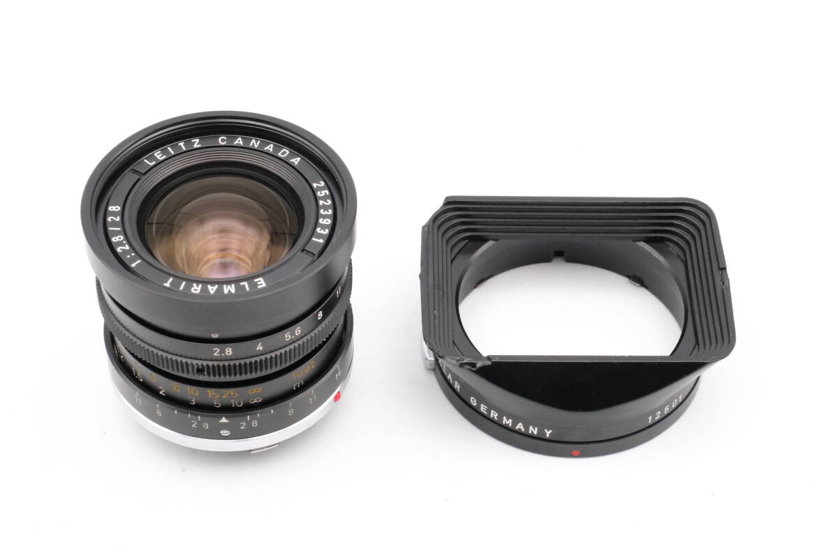 Leica ライカ LEITZ CANADA ELMARIT 28mm F2.8 2nd 第二世代 Mマウント レンジファインダーカメラ用 広角 単焦点レンズの画像10