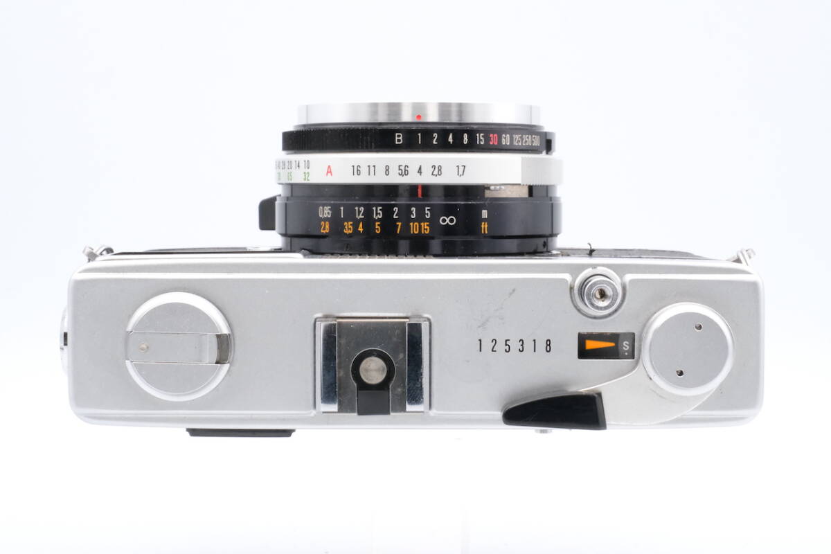 OLYMPUS オリンパスOLYMPUS-35 SP / G.Zuiko 42mm F1.7 コンパクトフィルムカメラ 単焦点レンズ ジャンク品 動作未確認_画像7