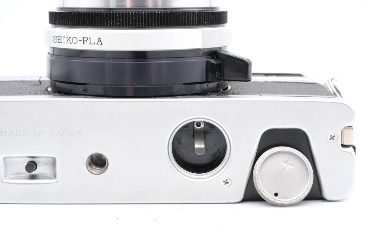 OLYMPUS オリンパスOLYMPUS-35 SP / G.Zuiko 42mm F1.7 コンパクトフィルムカメラ 単焦点レンズ ジャンク品 動作未確認_画像6