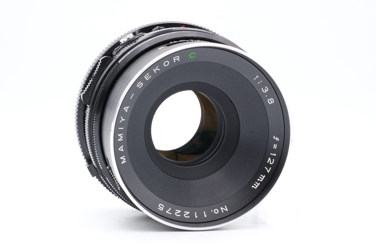 Mamiya マミヤ MAMIYA-SEKOR C 127mm F3.8 RB67マウント 中判フィルムカメラ用 単焦点レンズ 元箱の画像4