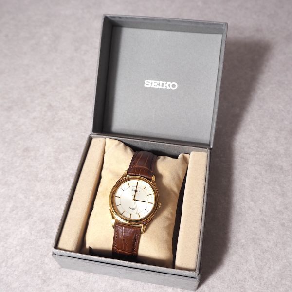 セイコー SEIKO S4-YA037 ドルチェ 腕時計 ブラウン ゴールド メンズ_画像2