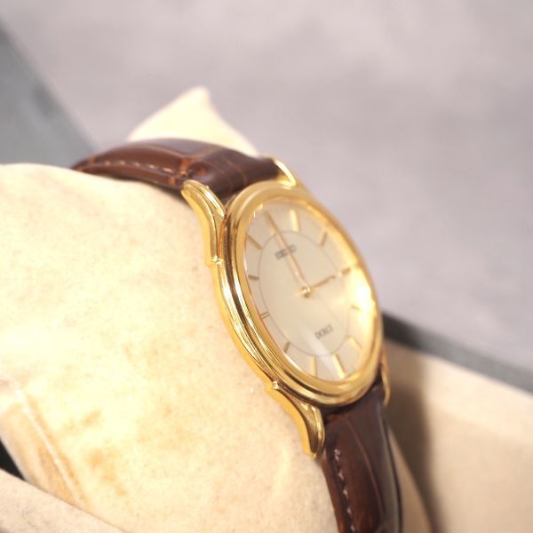 セイコー SEIKO S4-YA037 ドルチェ 腕時計 ブラウン ゴールド メンズ_画像5