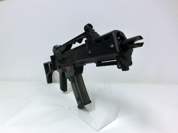 E10★ジャンク品 MARUI 5.56mmコンパクトアサルトライフル G36C コマンド オートマチック電動エアーガン HOP UPシステム 銃 ミリタリーの画像7