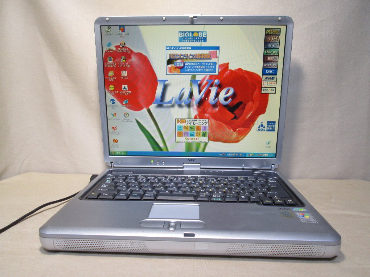 NEC LaVie L LL700/2D PC-LL7002D【Celeron】 256MBメモリ 【WinXP】 保証付 [88620]の画像9