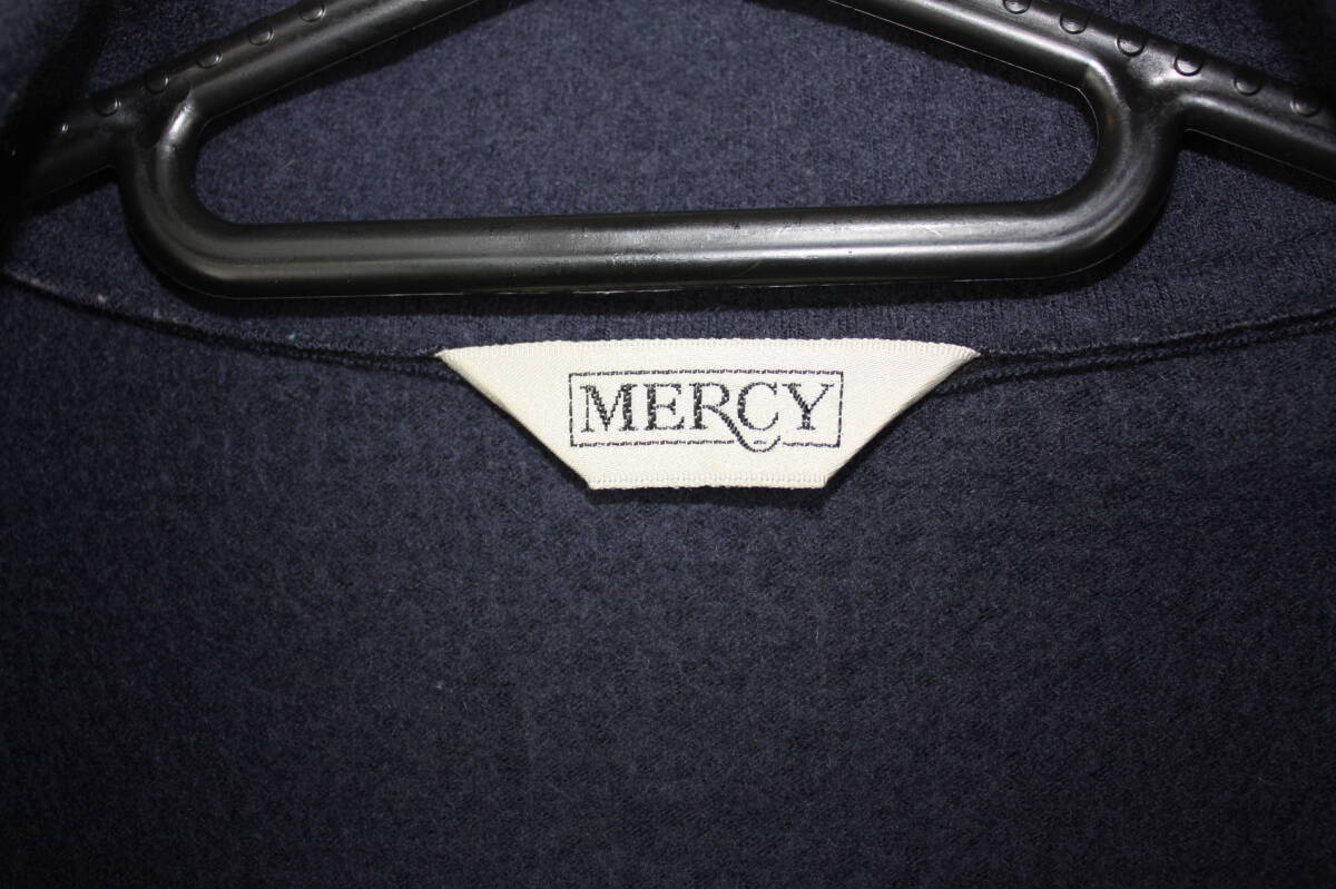 MERCY　レトロ　レディースアウター　ジャケット　コート　ネイビー　Mサイズ_画像3