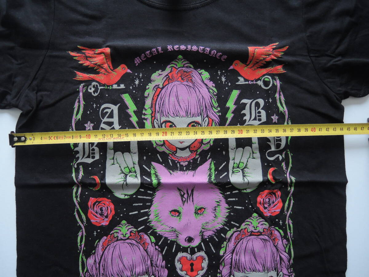 【Sサイズ】 2016 新品 WATCHFOX RHCP London O2 Arena BABYMETAL ロンドン O2アリーナ レッチリ ベビーメタル Tシャツ_画像8