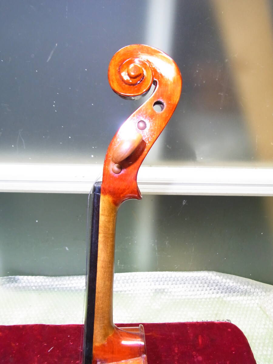 オールド バイオリン Copie de Antonius Stradivarius Cremonenfis Faciebat Anno 1721の画像7
