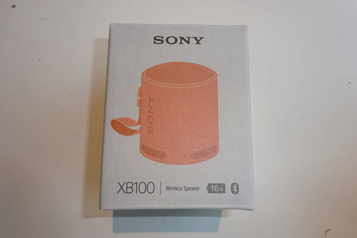 新品未使用保証付　ソニー　SRS-XB100 D [ワイヤレスポータブルスピーカー SONY_画像1