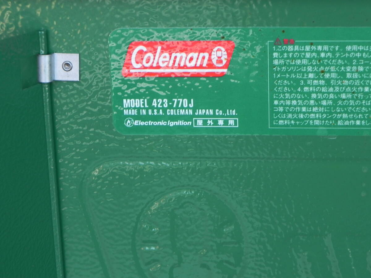 中古　＊ 　Coleman　　コールマン　　コンパクトツーバーバーDX：　423－770J_画像5