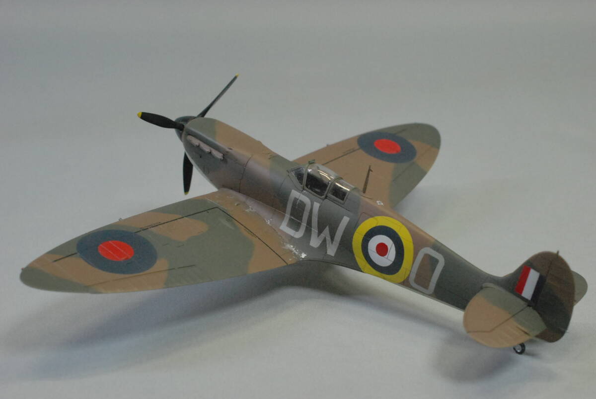  Tamiya 1/48spito fire -MK1 Battle ob yellowtail ton 2 machine final product 