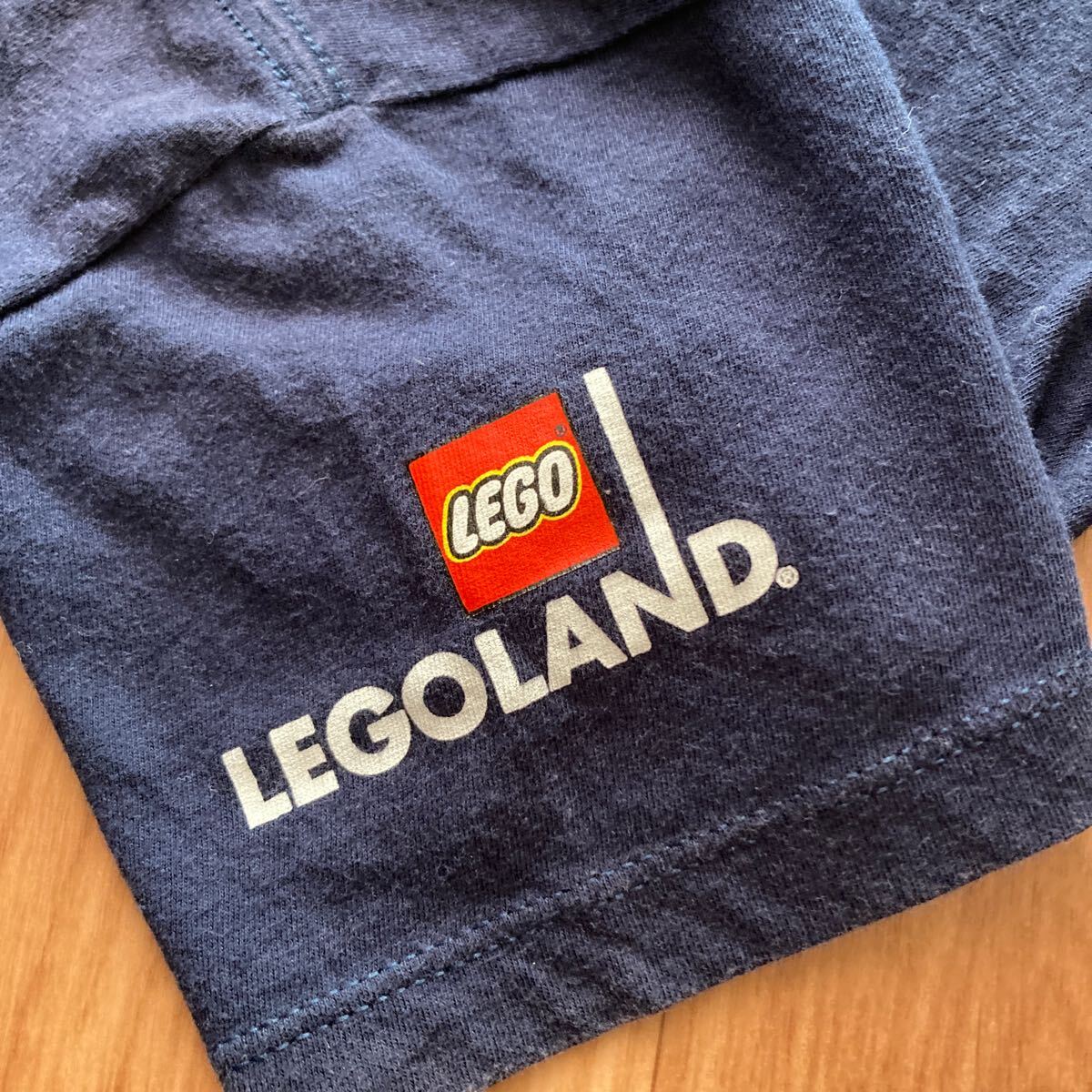 ユニクロ レゴランド LEGO ブロック Tシャツ 120 130 キッズ 子供 色褪せ 使用感 あり 2枚セットの画像7