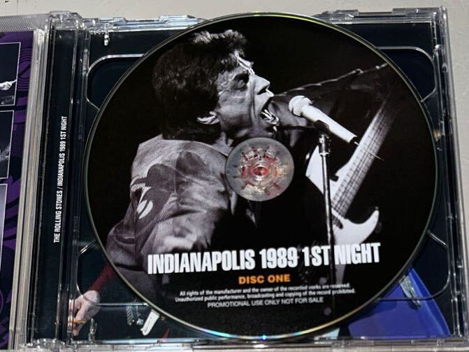 THE ROLLING STONES Indianapolis 1989 1st Night _画像2