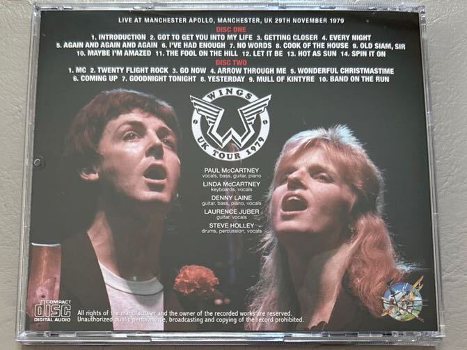 Paul McCartney & Wings Manchester 1979 2nd Night _画像3