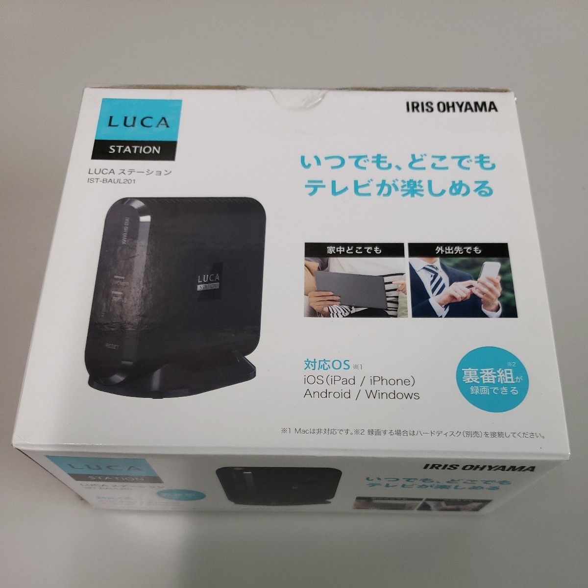 602y1218* Iris o-yama wireless tv tuner digital broadcasting /BS/CS video recording reservation possibility LUCA station IST-BAUL201