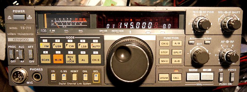 KENWOOD TS-711 144MHz オールモード トランシーバー