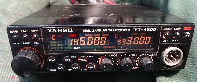 追加しました YAESU FT-4800 &ICOM IC-3i 10394 Yahoo!オークション - YAESU FT-4800 145MHz/433MHz