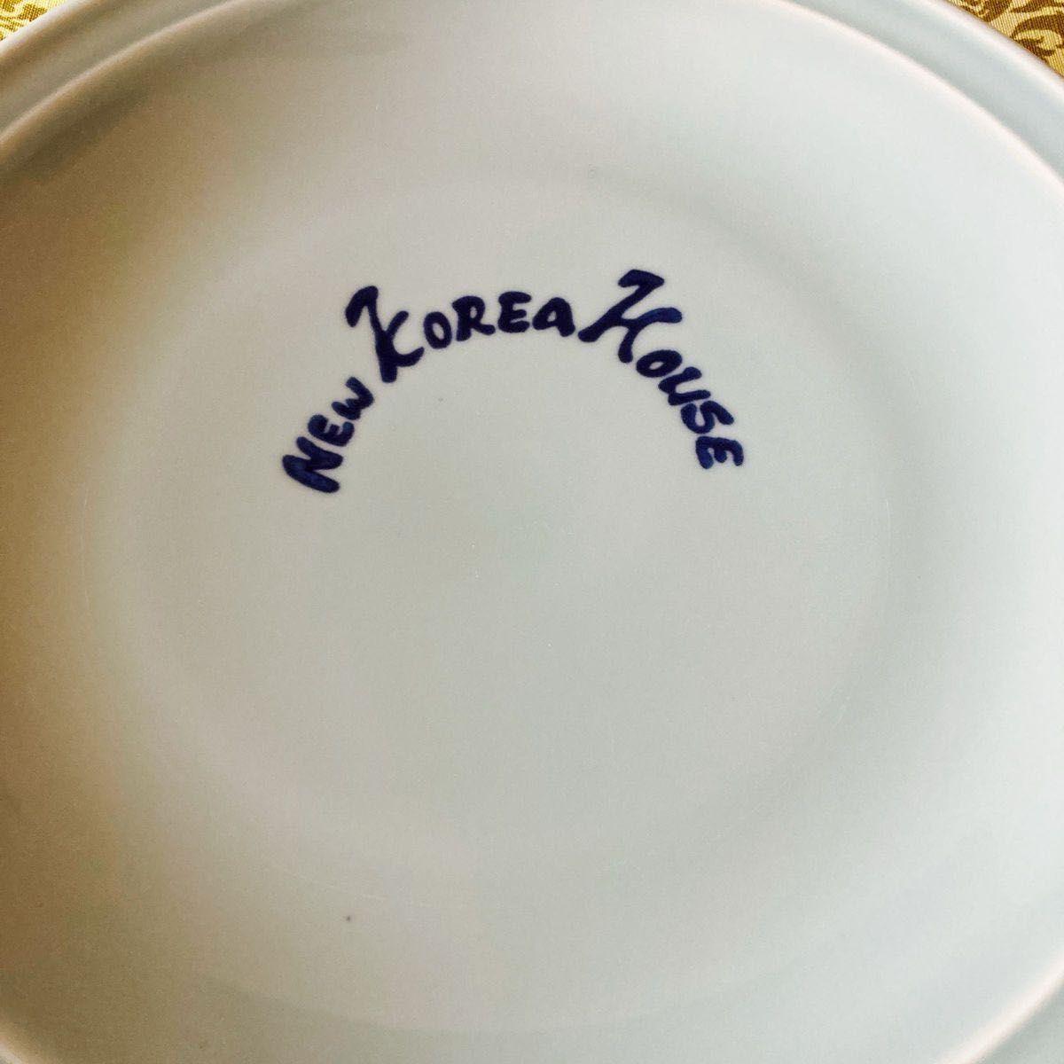 大皿　プレート　ランチ　ディナー皿　カレー皿　昭和レトロ 陶器 食器 チャーハン皿