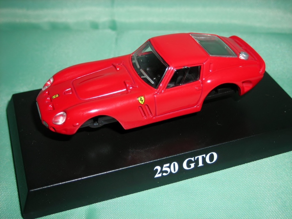 1/64　フェラーリ２　２５０ＧＴＯ　赤_画像2