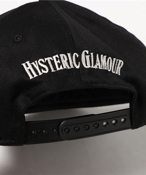  new goods unused great popularity! Hysteric Glamour embroidery cap [HYS WHISKY] black FREE