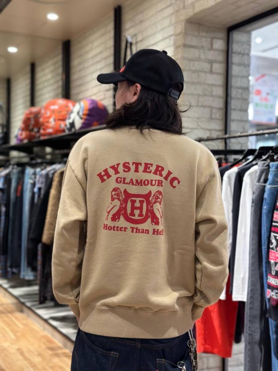 新品未使用 大人気 ヒステリックグラマー スウェット【HOTTER 新品未使用 大人気 ヒステリックグラマー スウェット【HOTTER