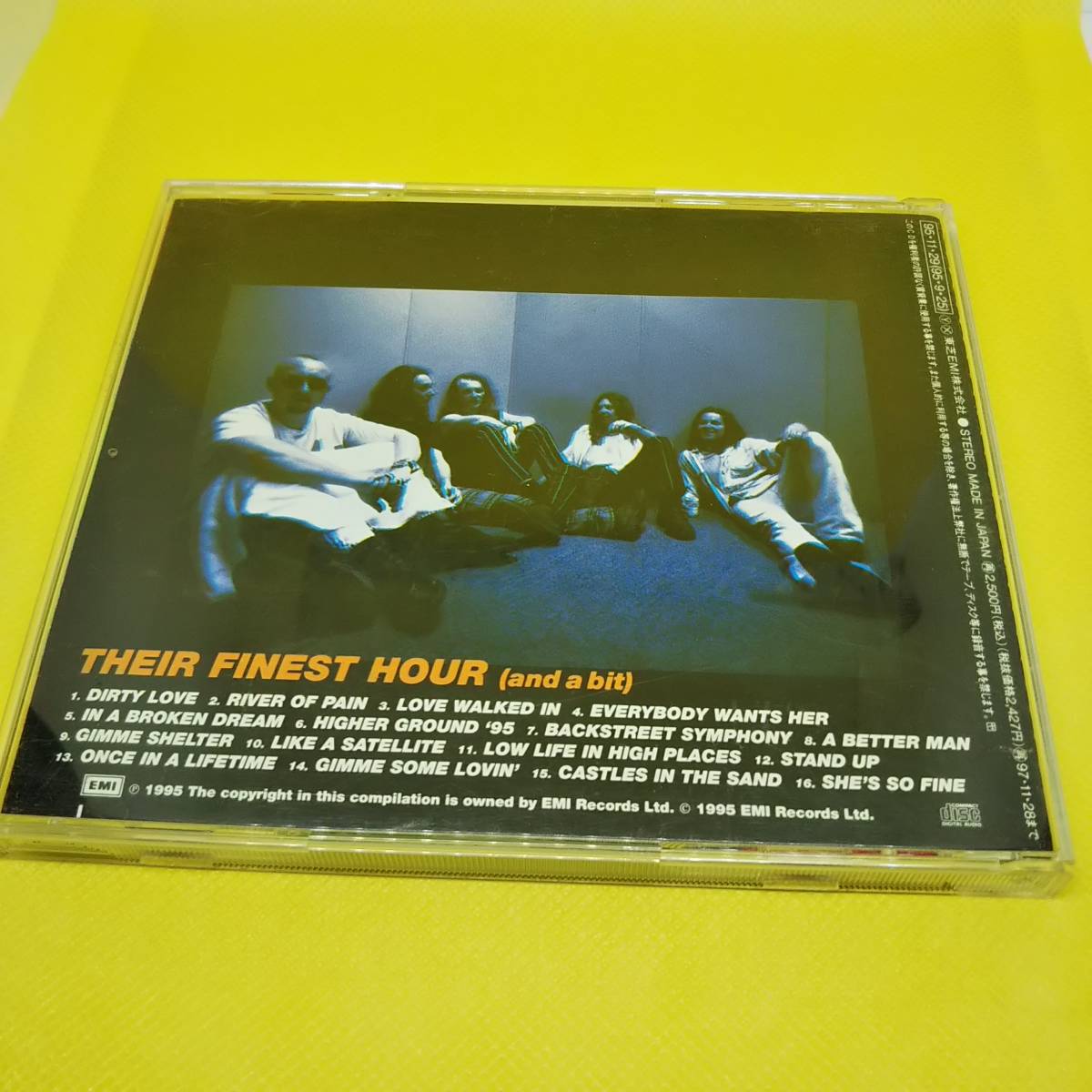 THUNDER / Their Finest Hour THE BEST OF ベスト_画像2