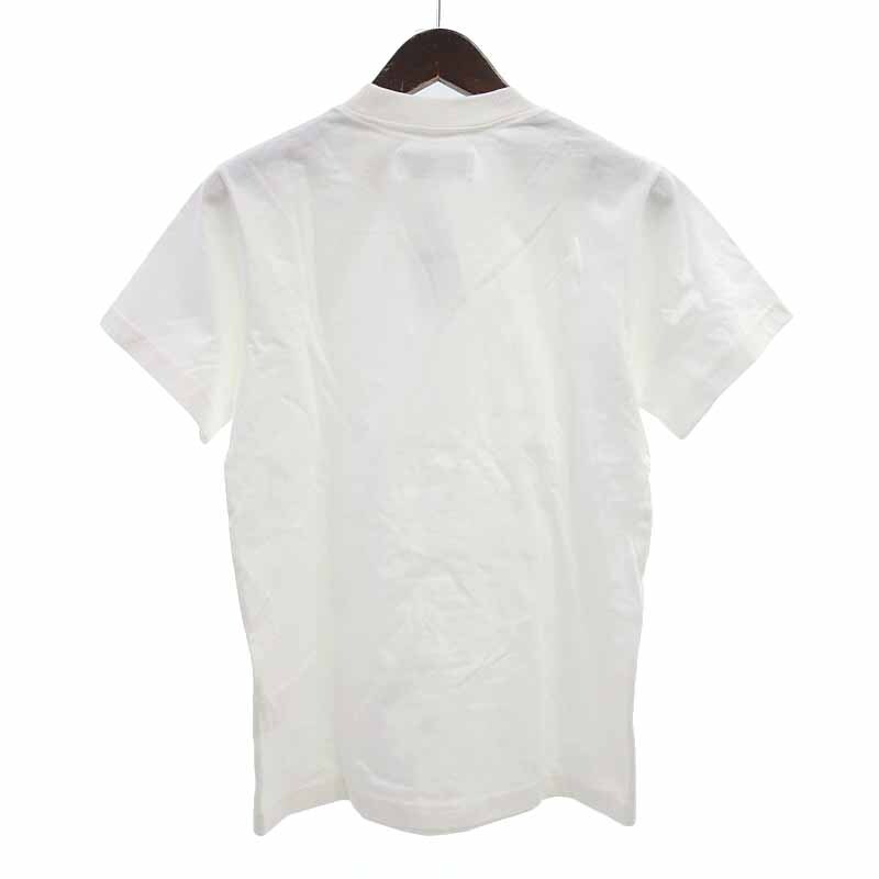 【特別価格】SIRLOIN コットン クルーネック S/S 半袖 カットソー Tシャツ ホワイト メンズMの画像2