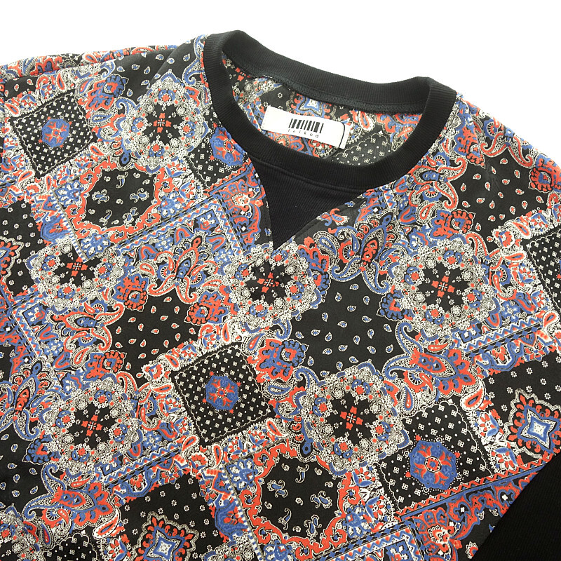 【特別価格】felkod Randam Bandana Pattern バンダナ カットソー Tシャツ マルチ メンズSの画像5