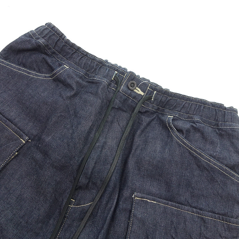 【特別価格】THE VIRIDI-ANNE 23SS DENIM JOGGER PANTS デニム ジョガー パンツ インディゴ メンズ2_画像5