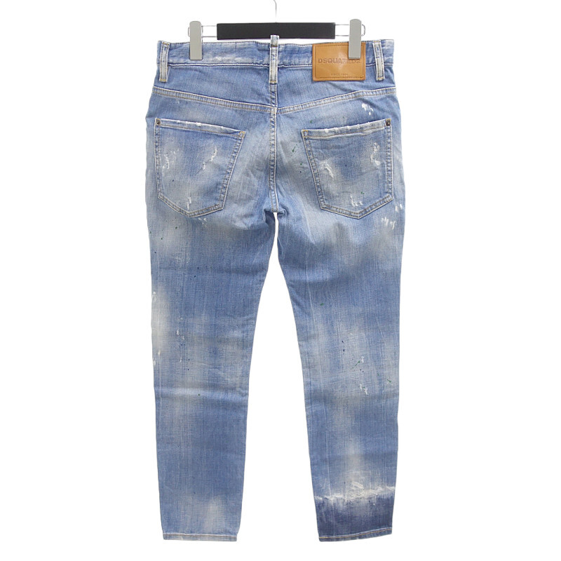 【特別価格】DSQUARED2 21SS Skater Jean デニムパンツ ネイビー メンズ46_画像2