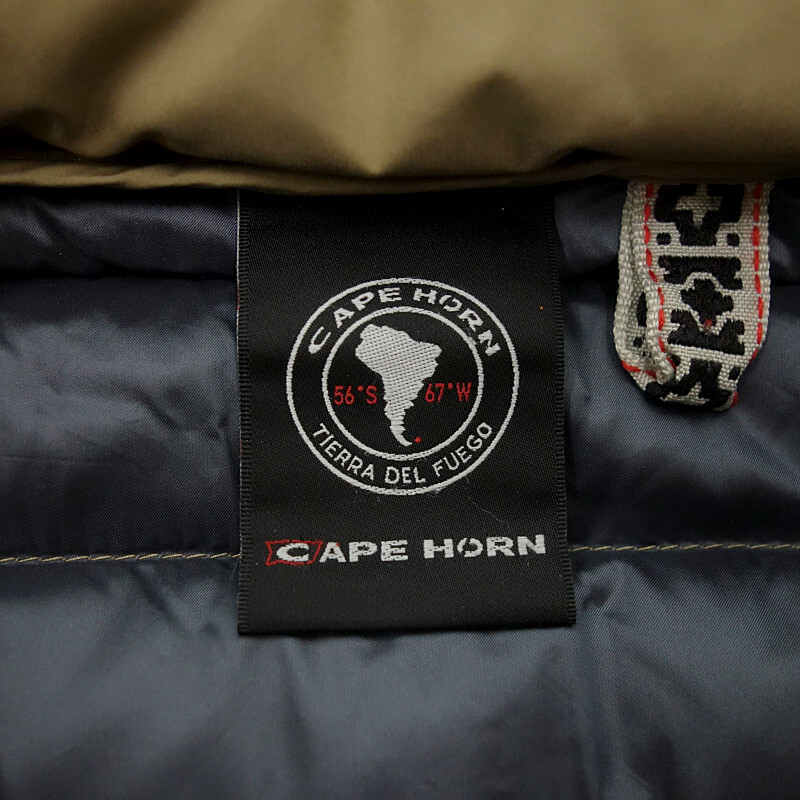 【特別価格】CAPE HORN DOWN VEST ダウン ベスト ブラウン メンズ50_画像3