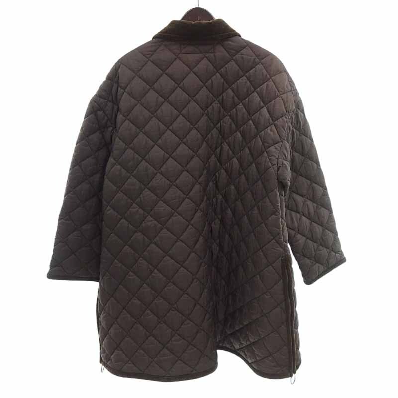 【特別価格】/THE SHINZONE 19AW QUILTING COAT 中綿 キルティング カントリー コート ブラウン レディース36_画像2