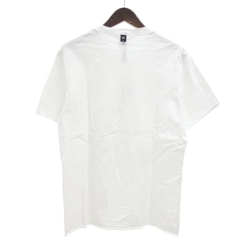 【特別価格】WJK PAISLEY STUDS CUTSEWN ペイズリー 半袖 Tシャツ ホワイト メンズL_画像2